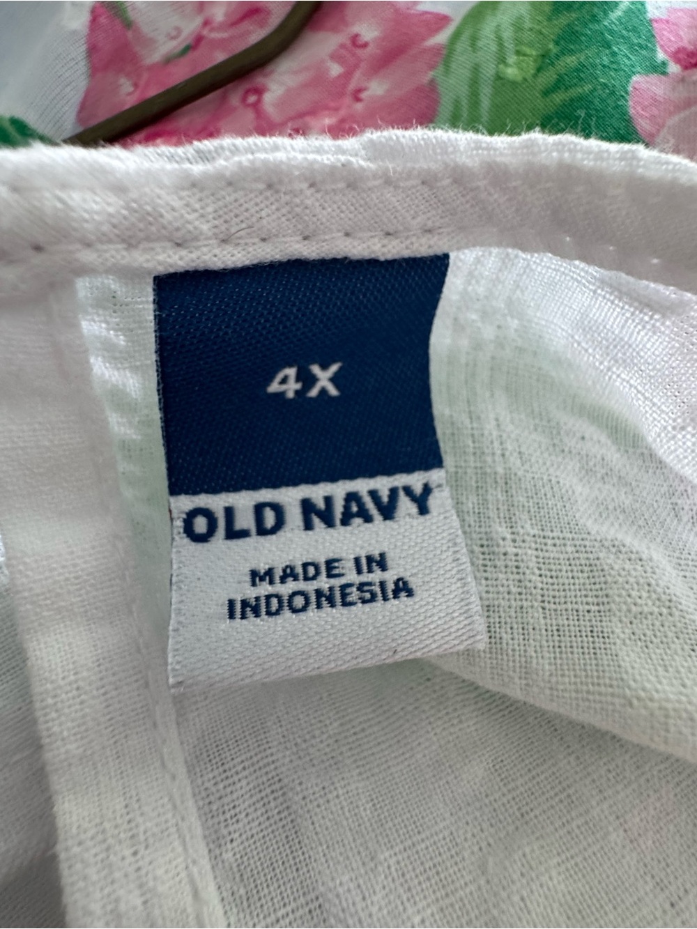 Old Navy White Puff-Sleeve Tiered Midi Dress - Picture 2 of 2